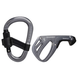Kit assicuratore Mammut Smart 2.0 Belay Package grigio grey