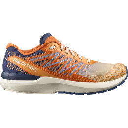 Scarpe da corsa da uomo Salomon Sonic 5 Balance blu/arancio bleached sand