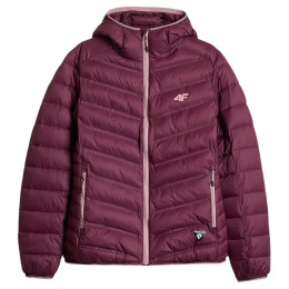 Giacca ibrida da donna 4F Down Jacket F0895 bordeaux Dark Pink