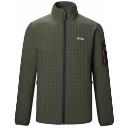 Felpa funzionale da uomo Regatta Baslinn khaki scuro DarkKhak/Blk