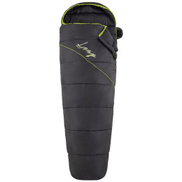 Sacco a pelo da donna Loap Laghau nero/verde