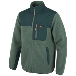 Felpa da uomo MOOA Sherpa verde forest green