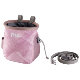 Sacchetto porta magnesite Petzl Saka rosa Rose