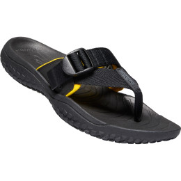 Infradito da uomo Keen Solr Toe Post M nero black/gold