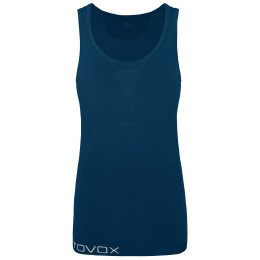 Canotta da donna Ortovox 120 Comp Light Top W blu scuro Petrol Blue