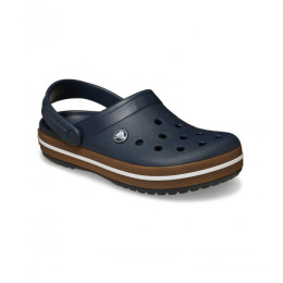 Pantofole da uomo Crocs Crocband Gum Clog blu scuro Navy