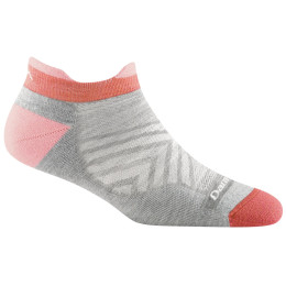 Calzini da donna Darn Tough W Run No Show Tab Ultra-Lightweight With Cushion grigio chiaro ash