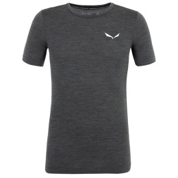 Maglietta da uomo Salewa Zebru Fresh Amr M T-Shirt. grigio scuro Black Out
