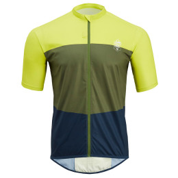Maglia da ciclismo da uomo Silvini Turano Pro verde/blu olive-ocean