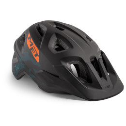 Casco da ciclismo per bambini MET Eldar Camo nero