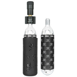 Pompa di bicicletta Peaty´s Holeshot Co2 Pumpa + Bombičky 2 Ks - Mtb nero black