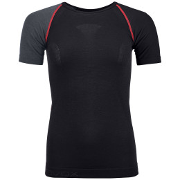 Maglietta sportiva da donna Ortovox 120 Comp Light Short Sleeve W nero BlackRaven