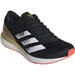 Scarpe da donna Adidas Adizero Boston 9 W nero Cblack/Ftwwht/Goldmt
