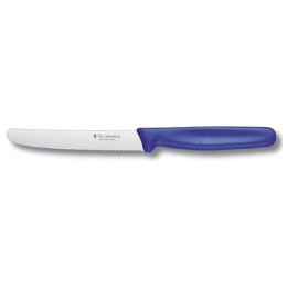 Coltello per pomodori Victorinox 11 cm - rovná rukojeť blu