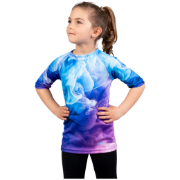 Maglietta sportiva per bambini Drexiss All Mist Violet Coolmax