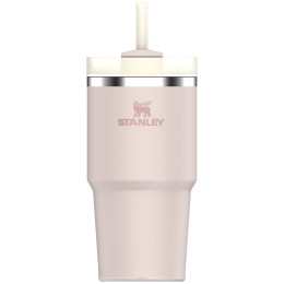 Tazza termica Stanley Quencher H2.O 600 ml rosa chiaro ROSE QUARTZ 2.0