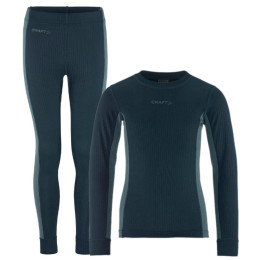 Intimo sportivo per bambini Craft CORE Dry Baselayer Junior blu Blaze/Orion