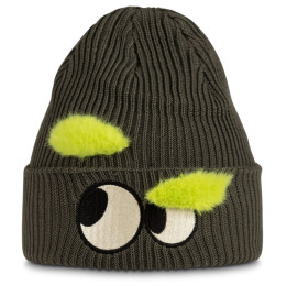 Cappello per bambini Buff Knitted Beanie Fun verde Eyes Beetle Green