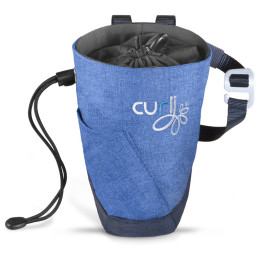 Porta premi per cani Curli Treatbag V2 blu Blue