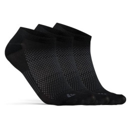 Calze Craft Core Dry Footies 3-Pack nero Black