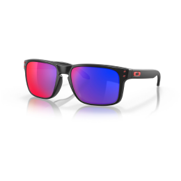 Occhiali da sole OAKLEY Holbrook Positive Red Iridium nero Positive Red Iridium