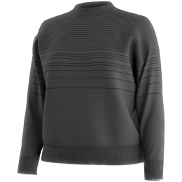 Maglione da donna Smartwool Women's Summit Crew Sweater grigio Charcoal