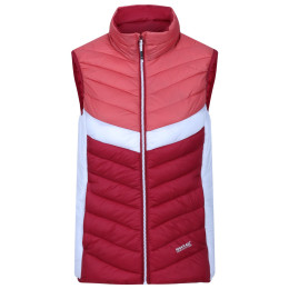 Gilet da donna Regatta Wmn Harrock B/WII rosso Rumba Red/Mineral Red