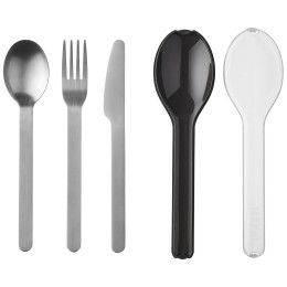 Set di posate Mepal Eclipse nero Nordic Black
