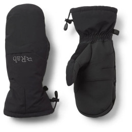 Guanti da donna Rab Storm Mitts Wmns nero