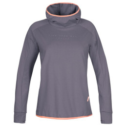 Felpa tecnica da donna Hannah Nyma Hoody grigio gray ridge mel