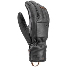 Guanti da sci Leki Montera Prime nero/marrone black-dark brown