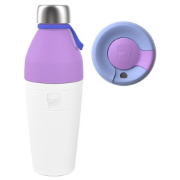 Tazza termica KeepCup Helix Thermal Kit 3v1 L bianco/viola Twilight