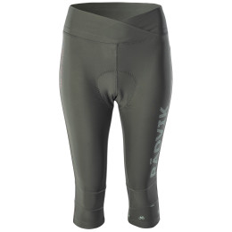 Pantaloni 3/4 da ciclismo da donna Radvik Rigo LDS verde Forest Night/Opal/Rl1