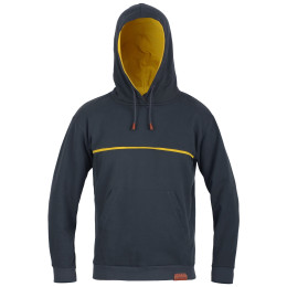 Felpa da uomo Direct Alpine Hoodie 1.0 nero/giallo Grey/Camel