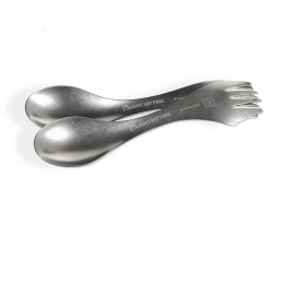 Spork Light My Fire Swedish Spork 2-pack argento stainless