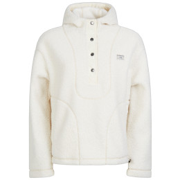 Felpa da donna Fundango Juniper Pile Jacket bianco butter