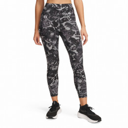 Leggings da donna Under Armour Motion Ankle Leg Print nero Black / Titan Gray / White