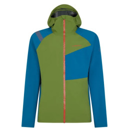 Giacca da uomo La Sportiva Run Jkt M verde Kale/Space Blue