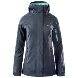 Giacca da donna Elbrus Makari wo's blu scuro MidnightNavy/Turquoise