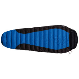 Sacco a pelo in piuma Warmpeace Viking 300 180 cm blu Blue/Gray/Black