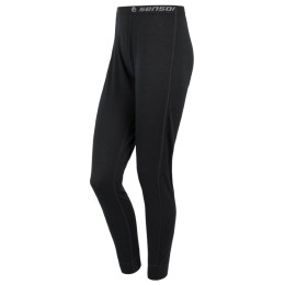 Pantaloni termici da donna Sensor Merino Air nero black