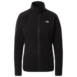 Felpa da donna The North Face W 100 Glacier Fz nero TNF BLACK