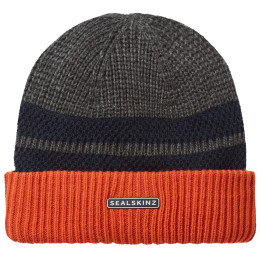 Cappello impermeabile SealSkinz Bittering grigio/arancio Grey Marl