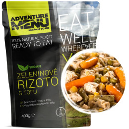 Pasto pronto Adventure Menu Riso con verdure e tofu