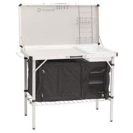 Cucina Outwell Drayton Kitchen Table nero/bianco