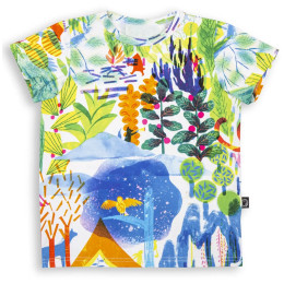 Maglietta da bambino Wouki Tento Green