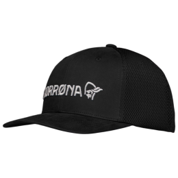 Berretto con visiera Norrona 29 Flexfit 3D Cap nero Caviar Black