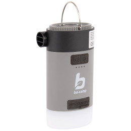 Lampada solare Bo-Camp Pump/Lamp/Power bank solar grigio Grey