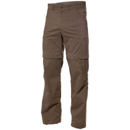 Pantaloni da uomo Warmpeace Bigwash zip-off marrone CoffeeBrown