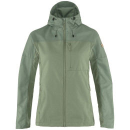 Giacca da donna Fjällräven Abisko Midsummer Jacket W verde chiaro Jade Green-Patina Green